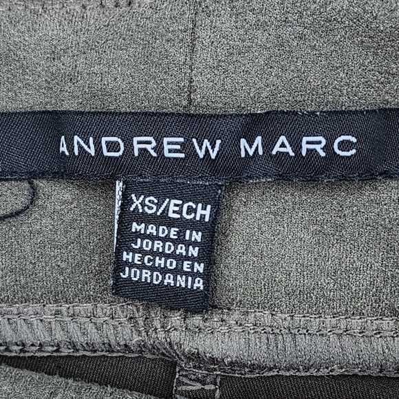 Andrew Marc Women's Super Soft Stretch Faux Suede Pull On Pant - XS - Picture 4 of 8